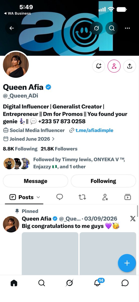 invinciblezeal's tweet photo. @Timmyofdelta @_Queen_ADi Did that since yesterday Boss  7067272363 Sporty https://t.co/wPXOBTDIBd