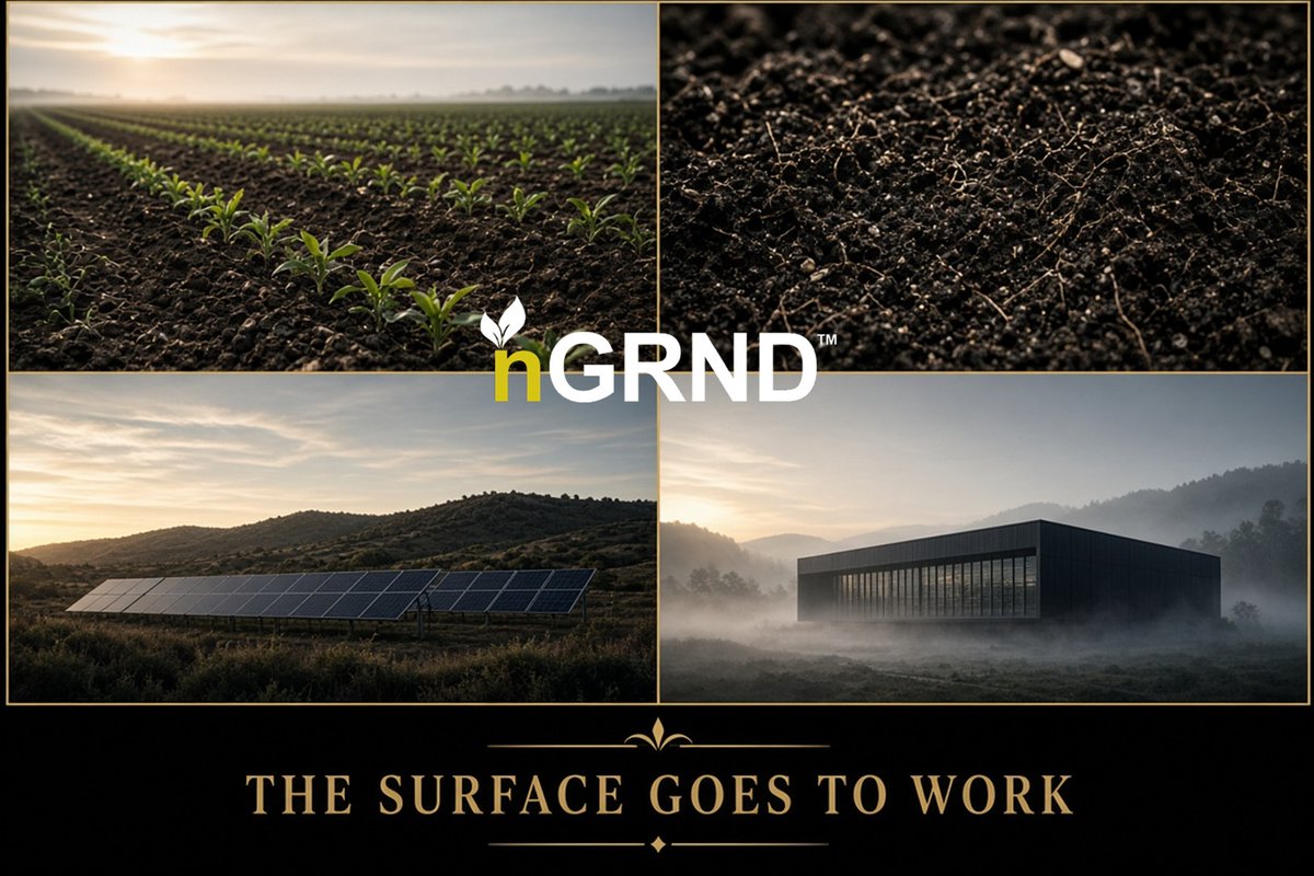 nGRND_io's tweet photo. The gold stays down. The surface is the second business.

Not a template. A study first: water, soil, culture, climate, what the land can actually carry for 30 to 100 years.

Then a measured programme. One site, one fit.

Restoration. Regenerative farming. Renewable power. Low-impact compute. Rehabilitated ground, including waste already disturbed.

If the study says no, it does not get forced into a yes.

Get grounded 🪙

https://t.co/bS9OFw3bhy

@nGRND_io @nGRNDesg @DigItGoldGame @GAMEEToken @predictfully_ @Astra__Nova