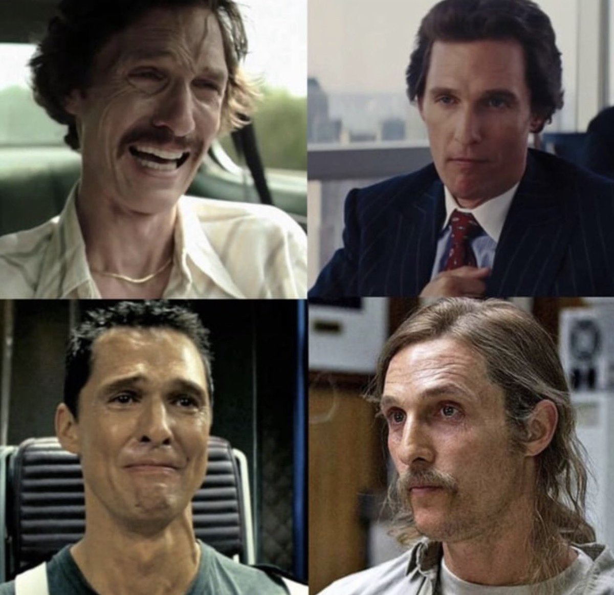 jameswebb_nasa's tweet photo. Matthew McConaughey gravou estas quatro obras-primas no intervalo de apenas um ano. https://t.co/xPcDc3va4r