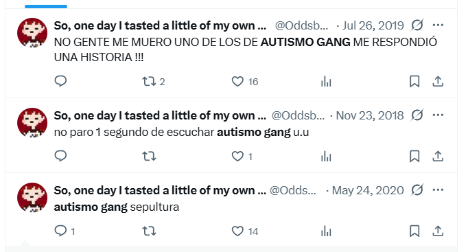 vismundvega's tweet photo. mas respeto piejo ella a los 22 era una #AdelantadaDelUnder #NoviaDeDemew #AutismoGangSepultura #EsoNoQuitaQueLosDelOpEranCringeMeDioRisaNomas #JuegoAmbosBandos https://t.co/tHLMKbbp2U