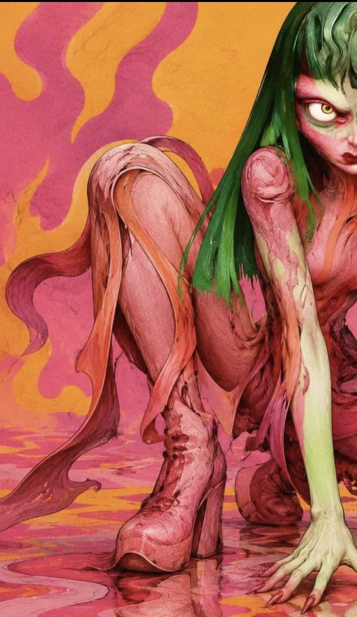 RobinDeWalt7's tweet photo. Mean Pink -full image $3.00 https://t.co/YbSsPQxNGd