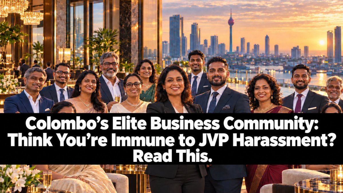 colomboinsights's tweet photo. To the Colombo elite (the boardroom class, conglomerate chairmen, old-money families, developers, hoteliers, bankers, and industrialists moving between Cinnamon Gardens cocktail parties and World Economic Forum panels), this message is for you.

You have spent two years watching this government dismantle the opposition, capture the judiciary, weaponize anti-corruption institutions, suppress media freedom, and harass critics. And you have said nothing. You calculated, as always, that silence is the safest investment: keep your head down, attend state economic forums, praise the "reform agenda," and quietly align with new power. You watched politicians arrested, journalists questioned, an airline CEO found dead, a retired intelligence chief tortured in custody, and a constitutional amendment rammed through to subordinate the bench. You assumed none of this was your problem. You believe you are above politics, and immune.

You are not immune. If you understood the history of the party governing this country, you would know the Colombo business class has always been among the JVP’s primary targets.

The last time the JVP held power through terror, it came for you. During the 1987 to 1989 insurrection, it enforced general strikes through violence. Every business, factory, and market was ordered to shut. Those who defied orders to keep workers employed were attacked; bus drivers and entrepreneurs were murdered simply for working. Documented assassinations included businesspeople alongside politicians and officials. Anyone sustaining the economic order when the party demanded it stop was deemed a legitimate target. Sixty thousand died, supply chains collapsed, and generations of enterprise were brought to a standstill.

That is the party in office today. Its methods have changed and its rhetoric has softened, but its ideological DNA remains intact. Founded on Marxist-Leninist doctrine, the JVP views the business class not as job creators, but as class enemies. Private wealth remains suspect, enterprise is tolerated only when serving party objectives, and commerce is treated as a resource to be managed through taxation, regulation, or intimidation.

Today, the JVP does not enforce compliance with machetes; it uses CIABOC investigations.

The amended Anti-Corruption Act expanded CIABOC’s remit to cover private-sector bribery and influence peddling. In 2025, CIABOC arrested 154 suspects and filed 115 cases, taking prominent business leaders into custody. Transactions once considered ordinary commercial dealings now fall within the state’s crosshairs.

Anti-corruption laws are necessary, but only when enforcement is independent. When the CIABOC Director General is a former member of the JVP legal division, when inquiries into opposition figures are shelved while rivals face prosecution, and when critics face contempt charges, compliance ceases to be about the law. It becomes about avoiding the displeasure of the party. Colombo executives know their "measured praise" is not voluntary; it is an insurance policy.

The business elite has met this administration with its customary sycophancy. Figures who once lauded Ranil Wickremesinghe now praise Anura Kumara Dissanayake. But the JVP is different. It does not share your assumptions regarding the primacy of capital or property rights. Commanding 159 parliamentary seats, it needs neither your campaign contributions nor your commercial counsel. The private sector possesses nothing the state cannot extract through regulation or decree.

Your greatest failing is not refusing to oppose this administration, but failing to realize that your core interests (secure property rights, judicial independence, and due process) are the very principles being dismantled. When the judiciary loses autonomy, contract enforcement turns political. A state that manipulates judicial tenures and abuses detainees leaves every commercial transaction subject to political favor.

When CIABOC’s mandate broadened, the elite claimed those with nothing to hide had nothing to fear. But in an environment of compromised oversight and selective prosecution, clean hands offer zero protection. Safety derives solely from the uniform application of the law; without it, innocence is no shield.

Venezuela’s private sector made the identical calculation. Under Hugo Chávez, executives attended state summits, issued supportive statements, and assumed compliance would preserve their wealth. Instead, over a thousand enterprises were expropriated as independent courts vanished. By the time commerce realized accommodation yielded no immunity, the institutional buffers were gone.

Sri Lanka has not begun nationalizing assets, but the pattern is unmistakable: expanded investigatory powers, eroded judicial oversight, selective enforcement, and a business sector trading silence for survival.

The JVP targeted commerce in 1989 through violence; today, it employs statutory machinery. Acquiescence will not protect you, and sycophancy will not buy favor. Your only lasting safeguard lies in what you refuse to demand: an uncompromised judiciary, non-partisan investigatory agencies, and the rule of law. These are the basic preconditions for a market economy, and they are being dismantled while boardrooms offer applause.

#SriLanka #LKA #JVP
