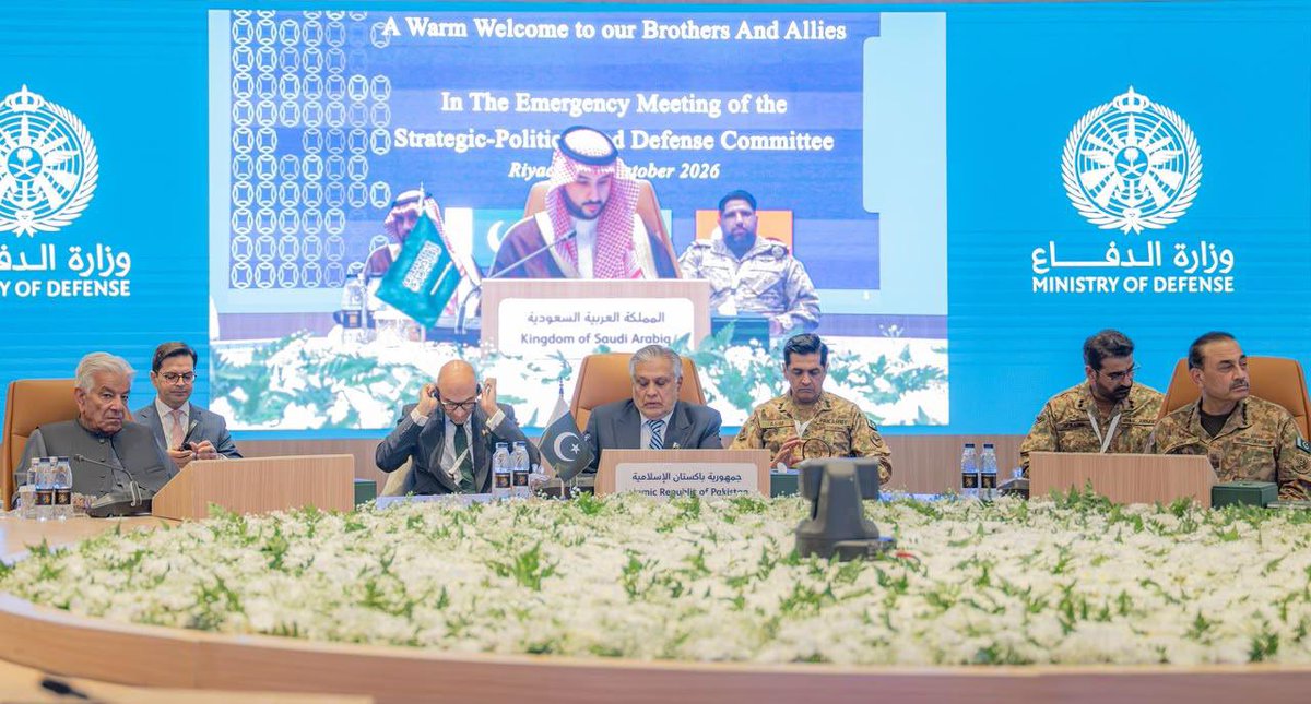 IHaseebAhmed27's tweet photo. 🇵🇰🇸🇦🇹🇷 Makkah Alliance for Defense: A New Step Toward Collective Security

Saudi Arabia, Pakistan and Türkiye convened an emergency meeting of the Strategic-Political and Defense Committee in Riyadh on 5 October 2026.

The Committee appointed Lieutenant General Nauman Mahmood (Ret.) of Pakistan as the Alliance’s first Secretary-General for a three-year term and reaffirmed the three countries’ commitment to collective defense.

The Parties also condemned attacks and threats against Saudi Arabia and agreed to move toward the practical implementation of collective defense commitments, including measures to strengthen readiness, military integration and collective capabilities.

United in commitment. Stronger through collective security. 🇵🇰🇸🇦🇹🇷

#PakistanTurkiyeSaudia