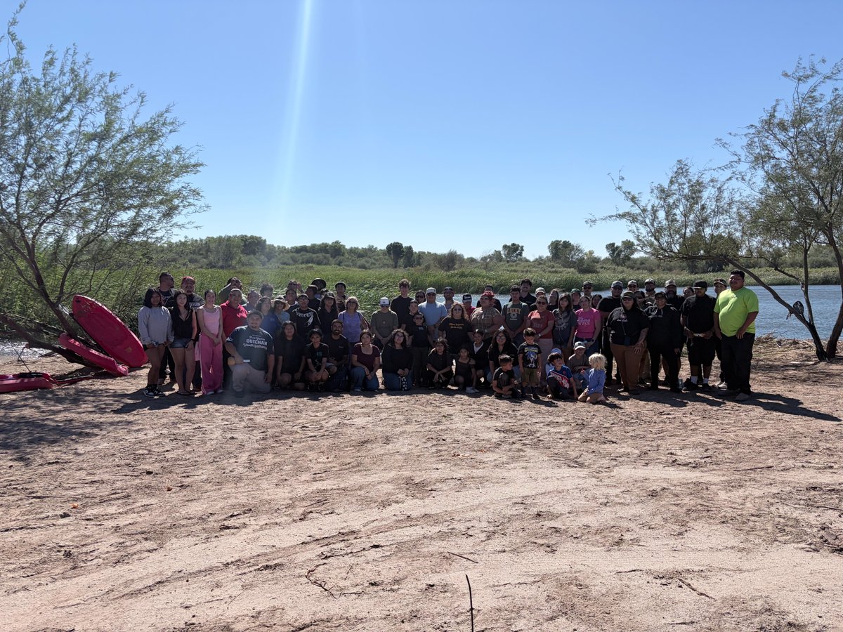 HispanicAccess's tweet photo. Last Saturday, PLC network member Helia brought her community together for an educational day full of fishing and birdwatching. Alongside the Quechan Tribe &amp; the CA Dept. of Fish &amp; Wildlife, we gathered to learn the importance of protecting Kw’tsan’s sacred waters &amp; landscapes. https://t.co/AQVjBcIVnf