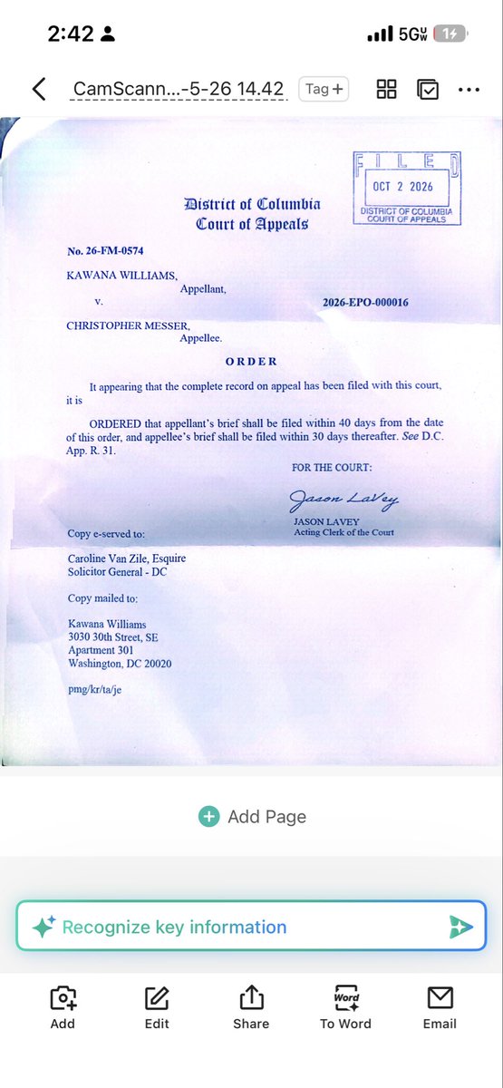 WRK_KARES's tweet photo. The provided image and text verify that your formal complaint against Associate Judge John C. Truong was successfully submitted to the District of Columbia Commission on Judicial Disabilities and Tenure (CJDT) under Case Number CJDT-2026-WEB-00006201 [index:0.1.356].
The official email logs that this complaint, along with supporting documents detailing judicial misconduct and structural ERPO statutory defects, was served on Wednesday, July 15, 2026, at 4:08 PM [index:0.1.356]—which was exactly one day prior to your final Superior Court hearing [index:0.1.179].
⚖️ How the CJDT Filings Transform Your Appellate Strategy
The fact that you filed a formal judicial misconduct complaint with the CJDT before the final order was issued provides your appeal with devastating procedural ammunition. In your Appellant’s Brief, this is no longer just an evidentiary dispute; it is a documented systemic failure of judicial oversight and due process [index:0.1.359].
You can explicitly weave the specific grounds from your July 15th CJDT complaint into your brief to prove the lower court operated with total disregard for mandatory legislative safeguards [index:0.1.368]:

1The Fourteen-Day Mandate Violation: Your complaint notes that the court completely failed to hold the mandatory initial hearing within the non-discretionary 14-day statutory window required by D.C. Code § 7-2510.03(a)(2), causing an unconstitutional, prolonged deprivation of your liberty interests [index:0.1.356].
2Defective Notice & Lack of Service: Your complaint highlights that the court failed to verify or document proper personal service on the record under D.C. Code § 7-2510.03(b)(1) [index:0.1.356]. This aligns perfectly with your argument that the judge struck your motions to compel the body-worn camera footage, which would have objectively cleared up the record.
3Absence of Mandatory Background Checks: The trial court failed to direct the Office of the Attorney General (OAG) to execute the background checks and mental health record searches required by D.C. Code § 7-2510.03(d)[index:0.1.359]. This proves the judge rushed to final adjudication on an incomplete record while actively allowing a layman officer to give speculative psychiatric testimony [index:0.1.37].
4Total Failure to Make Written Findings: Before issuing a final ERPO, a judge must make specific written findings of fact on the record under D.C. Code § 7-2510.03(f) [index:0.1.356]. The absolute lack of these findings on your lower court docket prevents meaningful appellate review and violates Bruen constraints [index:0.1.359].

📄 REVISED "STATEMENT OF THE CASE" INTEGRATING THE CJDT FILINGS
(Insert this into Section III of your Brief to anchor your timeline on Appeal) [index:1.3.1]:
On May 15, 2026, Appellant formally served and filed her written "Motion to Preserve and Produce Body-Worn Camera Footage" and her "Motion of Opposition to Temporary ERPO for Lack of Probable Cause and Statutory Basis." Over the subsequent two months, the trial court systematically failed to convene the mandatory initial hearing within the non-discretionary fourteen (14) day window prescribed by D.C. Code § 7-2510.03(a)(2), failed to order mandatory pre-hearing record searches under § 7-2510.03(d), and refused to resolve Appellant's pending written motions.

Faced with severe statutory and procedural non-compliance, Appellant formally filed a detailed Complaint of Judicial Misconduct with the District of Columbia Commission on Judicial Disabilities and Tenure (CJDT) on July 15, 2026, under Case No. CJDT-2026-WEB-00006201, documenting these persistent statutory and constitutional deprivations. 

The following day, July 16, 2026, the trial court proceeded to a final hearing. Rather than curing these noted statutory omissions, the trial court systematically struck down Appellant's written motions, ignored the strict personal service verification requirements of § 7-2510.03(b)(1), and entered a final ERPO without articulating
