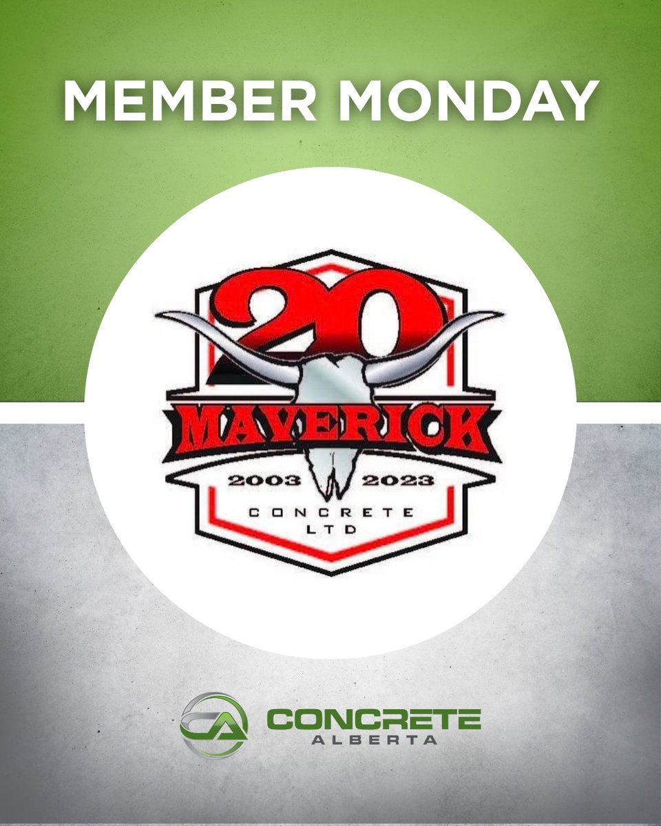 concretealberta's tweet photo. #MemberMonday | Maverick Concrete

Maverick Concrete is a premier concrete contractor in Lethbridge, serving residential, commercial, industrial and agricultural clients across Southern Alberta.

Learn more: https://t.co/hhKB7JeaSk

#ConcreteAlberta #ConcreteContractor https://t.co/tcUnQHlMAe