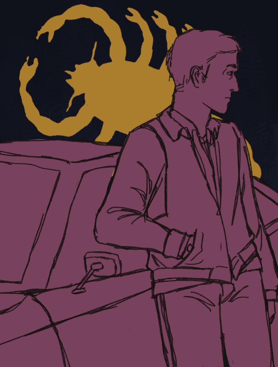 Veehbat's tweet photo. I need to stop starting the gostober drawings so late (wip) https://t.co/8fmmw92Pgn