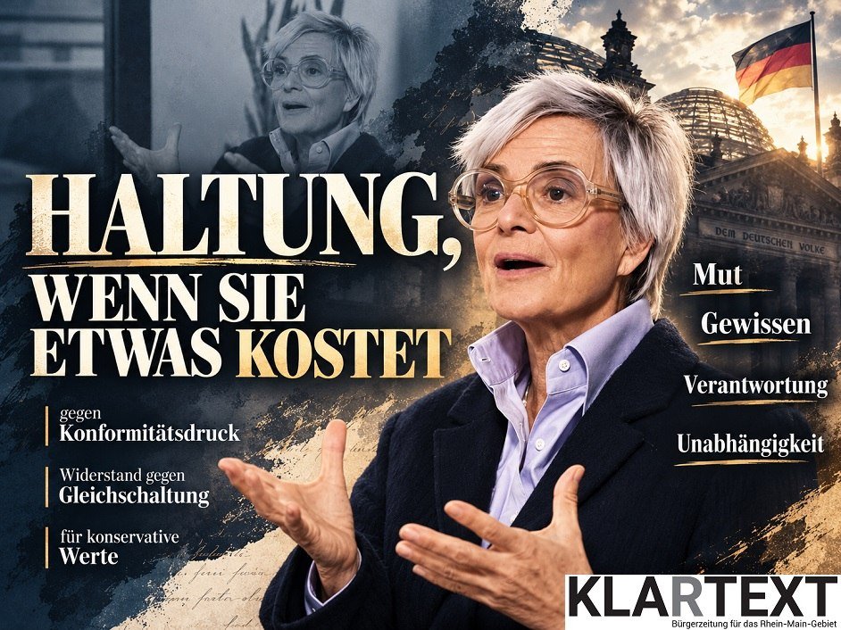 KlartextRM's tweet photo. HALTUNG ZEIGT SICH DANN, WENN SIE ETWAS KOSTET.

https://t.co/MemDhJacbM 👈

Gloria von Thurn und Taxis überrascht. Nicht weil sie Fürstin ist – sondern weil sie ausspricht, was viele nur noch hinter vorgehaltener Hand sagen. Sie spricht über Konformitätsdruck, angepasste Eliten, wirtschaftliche Abhängigkeiten, christliche Werte und die Frage, warum so viele schweigen, obwohl sie es besser wissen müssten.

Eine Frage darf sich gerne jeder gefallen lassen:

Was ist meine Überzeugung wert, wenn Ansehen, Kontakte, Karriere oder Geld auf dem Spiel stehen?

Unser Essay über Mut, Gewissen, Verantwortung – und die Freiheit, nicht mitzumachen: https://t.co/MemDhJacbM 👈

#GloriaVonThurnUndTaxis #Haltung #Mut #Gewissen #Meinungsfreiheit #Konformitätsdruck #Verantwortung #ProLife #ChristlicheWerte #KLARTEXT https://t.co/lJ9ARz4qTs