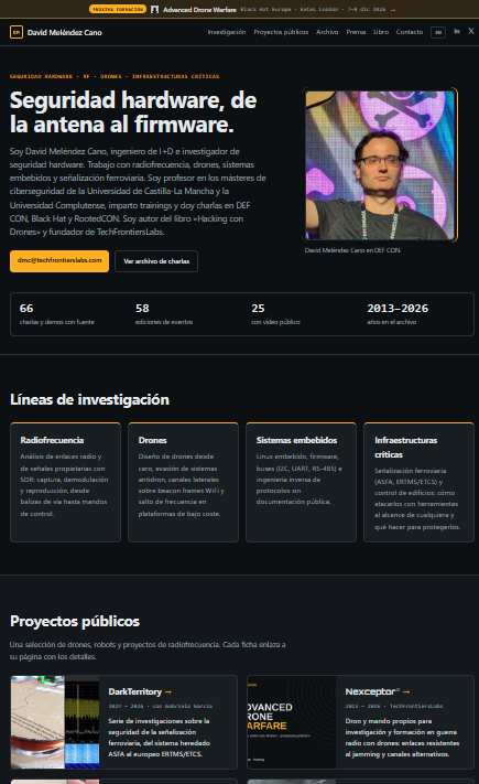 TaiksonTexas's tweet photo. He creado una web recopilando todos mis proyectos públicos, todas las charlas, entrevistas, formaciones, anuncios, trainings y prensa. 

https://t.co/oZexHgMsZv https://t.co/ZFChXkEUE8