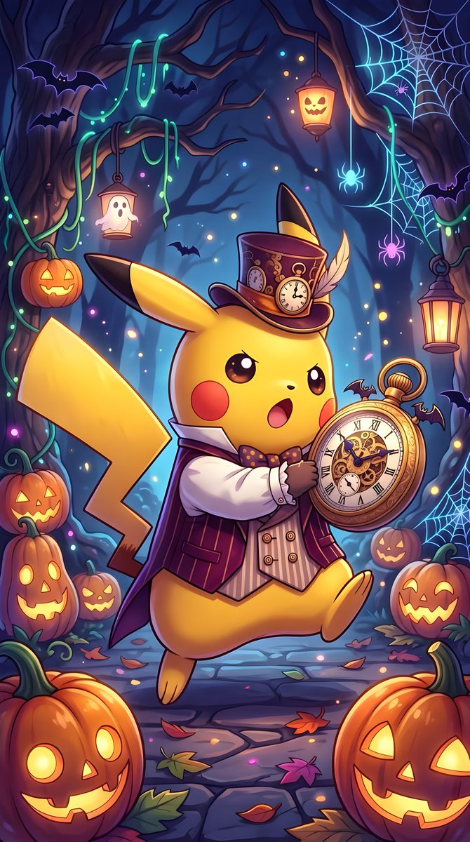 Elliza_19's tweet photo. The Pokémon are ready for Halloween! 🎃👻 https://t.co/KBAuM6Agml