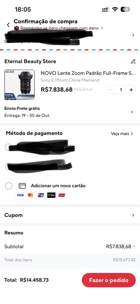 soueuton's tweet photo. @obherings @HistoriaNoPaint Olha quanto eu paguei nessa lente a 3 anos atrás e quanto ela sai hoje https://t.co/WNvgb5Cu21