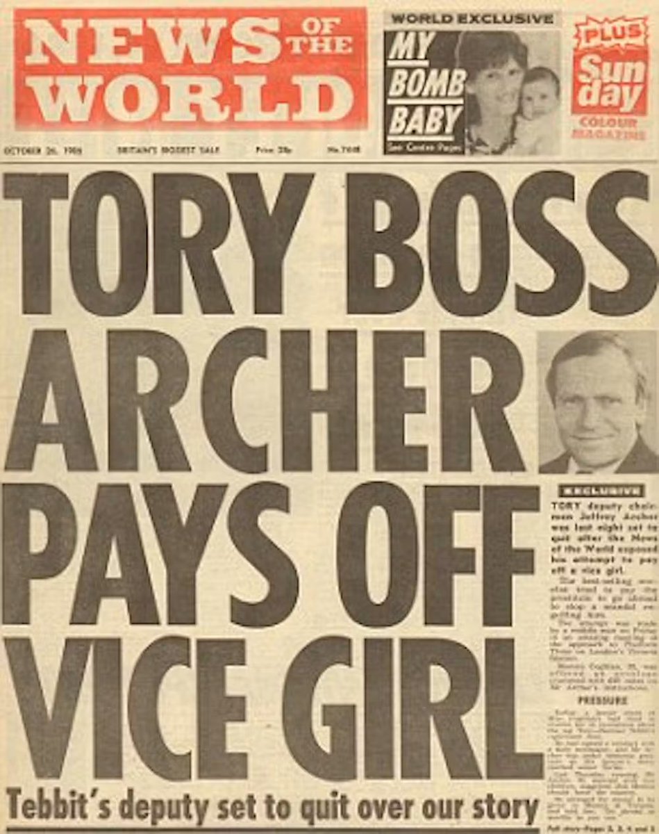 Dr___H___Lekter's tweet photo. #JeffreyArcher #Tory #Tories #CPC26 #UniversityChallenge Conservative Party The Tories tory Monica Coghlan
-
-
Jeffrey Archer got into Oxford Unniversity by falsely claiming he held three non-existent A-levels and a degree from the United States
#ToryLiars #ToryLies https://t.co/TTg0ZZSOR3