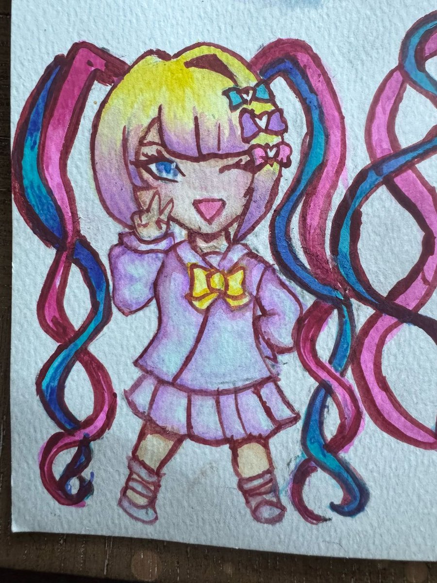 pokytitan's tweet photo. Kangel 🤍 #art #artist #fanart #watercolor #nso #needystreameroverdose #kangel https://t.co/rrWA0pvkYZ