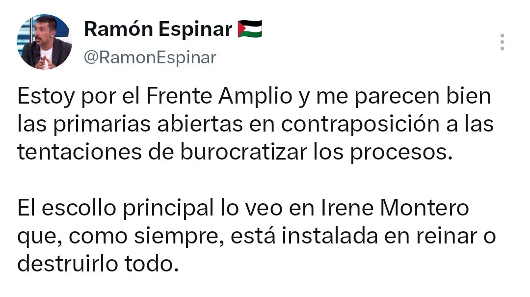 KaRuKu9's tweet photo. Unas primarias abiertas donde no esté Irene Montero, en serio ehh, parece retrasao mental total. https://t.co/pRq66ZmR4W
