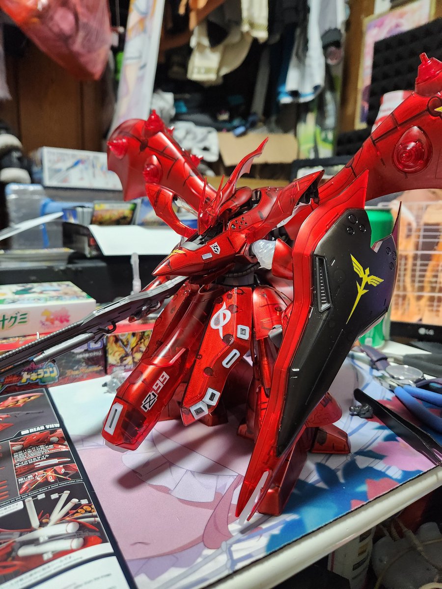 G00_1stF00's tweet photo. クリアカラーナイチンゲールを作りました。
バーニアの数(っ'ヮ'c)>ｴｸﾞｽｷﾞｲｲイイ https://t.co/xawYNCBDcu