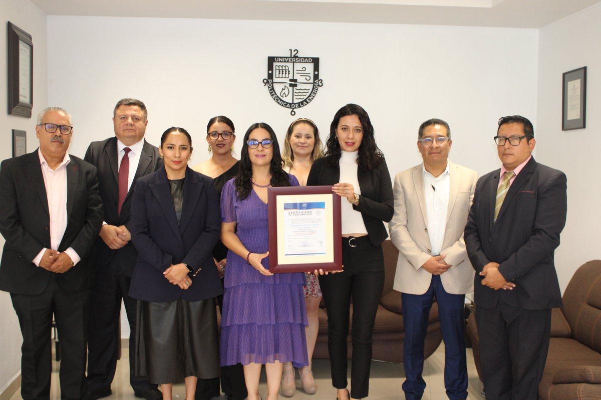 up_energia's tweet photo. La #UPE recibió el Certificado con base en la NMX-R-025-SCFI en Igualdad Laboral y No Discriminación.

Un reconocimiento que fortalece nuestro compromiso con la igualdad de oportunidades, la inclusión y espacios libres de discriminación. https://t.co/W65m4ubz7F