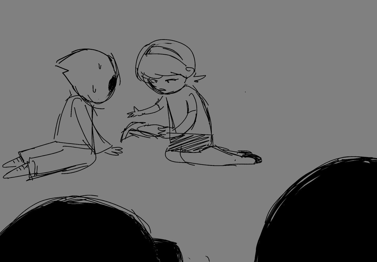 catbreadds's tweet photo. TW: IMPLIED CSA / referenced from the only therapy session i had with my mom &amp; dad lol sorry if theyre ooc #homestuck   (1/3) https://t.co/3f7eSIK7km