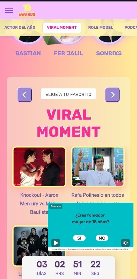 luluyaz123's tweet photo. Ya votaron por 
Aarón Mercury 
Solo quedan 3 días
#TuAwards https://t.co/4fkfPQFp7X