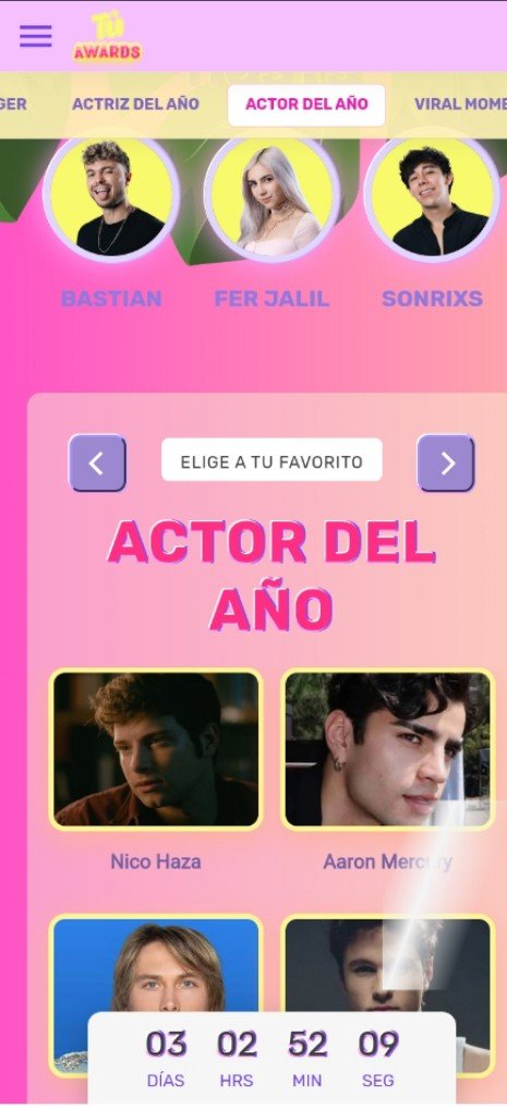 luluyaz123's tweet photo. Ya votaron por 
Aarón Mercury 
Solo quedan 3 días
#TuAwards https://t.co/4fkfPQFp7X