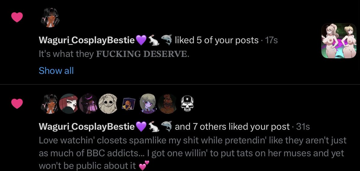 spadediruma's tweet photo. Well isn't someone a little fucking obsessed. 🙄 https://t.co/7VJnvRVcST