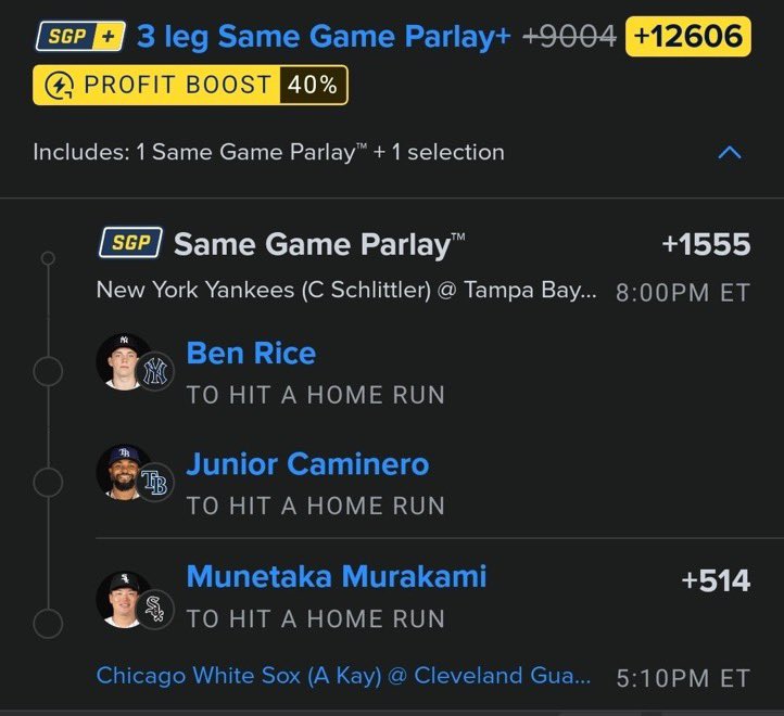 crownedcapper's tweet photo. ⚾️ HOME RUNS! 💣

2 OPTIONS TONIGHT 👀
CHALK &amp; NON CHALK 🔥

I’M PLAYING BOTH… WATCH IT BE A MIX OF THE TWO 😂💀

GL IF YOU’RE TAILING! 🍀💰

follow for more picks🔥 https://t.co/Gn1M1hpdNz