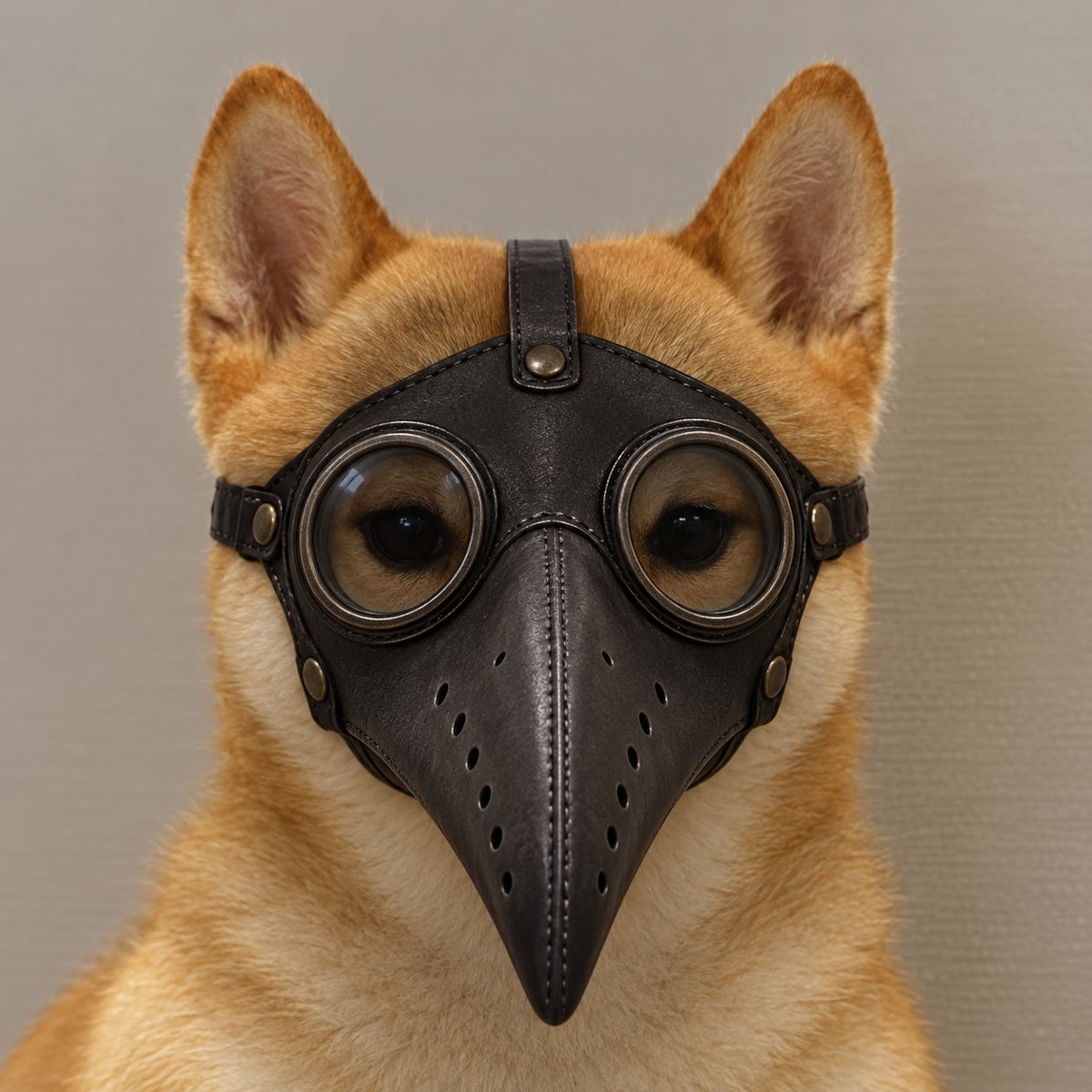 theCTOk1ng's tweet photo. everyone launching the dog wif mask the wrong mask

since its a plague we need to send the most obvious runner with a plague mask

dog with mask https://t.co/TWDD2hAbIR