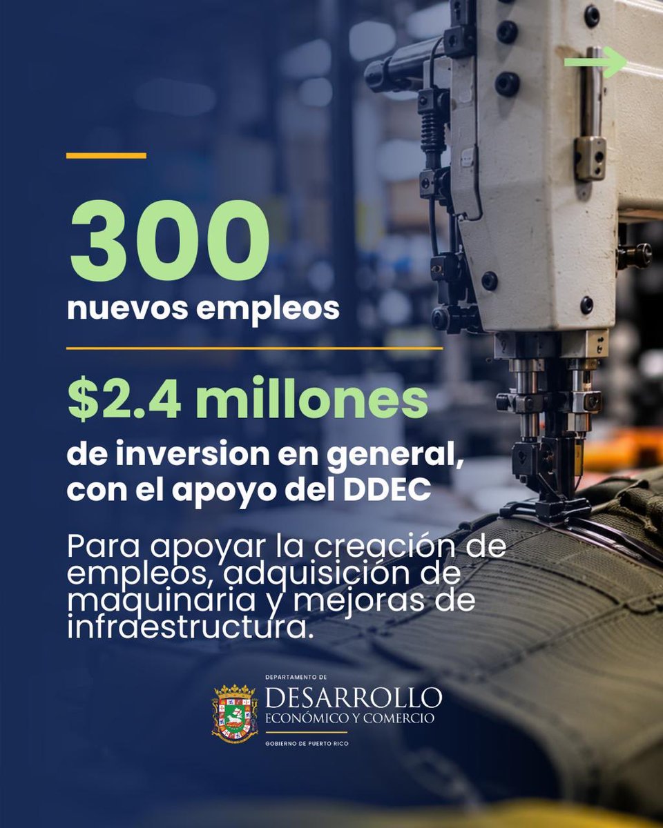 DDECPR's tweet photo. Con el potencial de crear hasta 300 empleos, PR Footwear LLC inicia operaciones de manufactura de calzado militar y táctico en Lares y San Sebastián. Este proyecto amplía la presencia de la isla en la industria manufacturera y reafirma nuestro potencial de atraer inversión en sectores estratégicos.