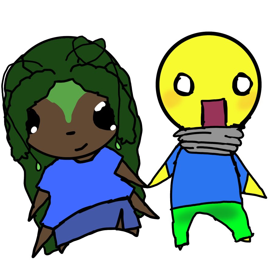 Camiow0's tweet photo. Golly just someone SOMEKNE PLEASE. Make my yumeship with lightbulb and Tiana pleaseeee #fyp #artrequest #faa #factattackadventure #yumeship https://t.co/yMpCepSvxo