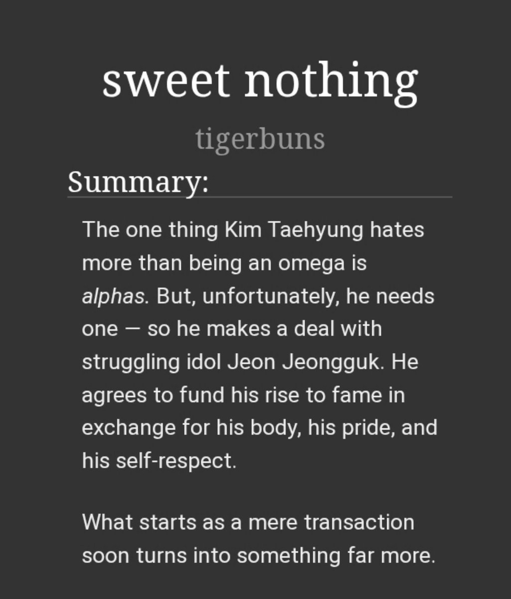 thvarbie_jken's tweet photo. adding this to my top bestest fics bc omg ??? this is genuinely so good 😭 the writing, the chemistry, the whole fucking story had me completely hooked from start. i’m actually obsessed with this one and i alr know im going to be thinking about it for days 💗 @brattykv https://t.co/jMSYoacXlM