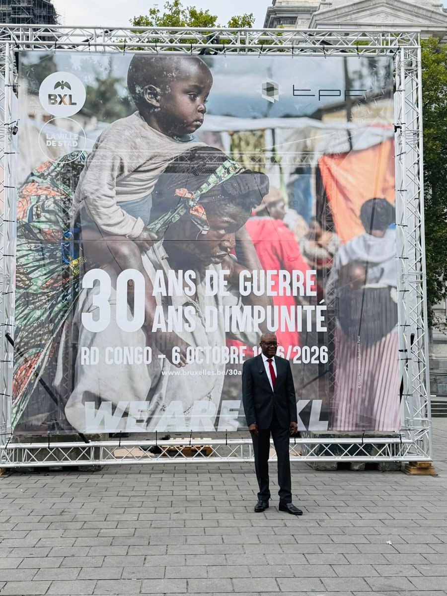 DenisMukwege's tweet photo. 30 ans après le massacre, la mémoire de Lemera doit devenir un engagement pour la justice. Bruxelles dit aux Congolais de l'Est : vous n'êtes pas oubliés.  
Lisez la déclaration complète sur mon site internet : https://t.co/TxlGW9zx9u #30AnsDeGuerre #30AnsDImpunité #RDC #6Octobre1996 #NoPeaceWithoutJustice
