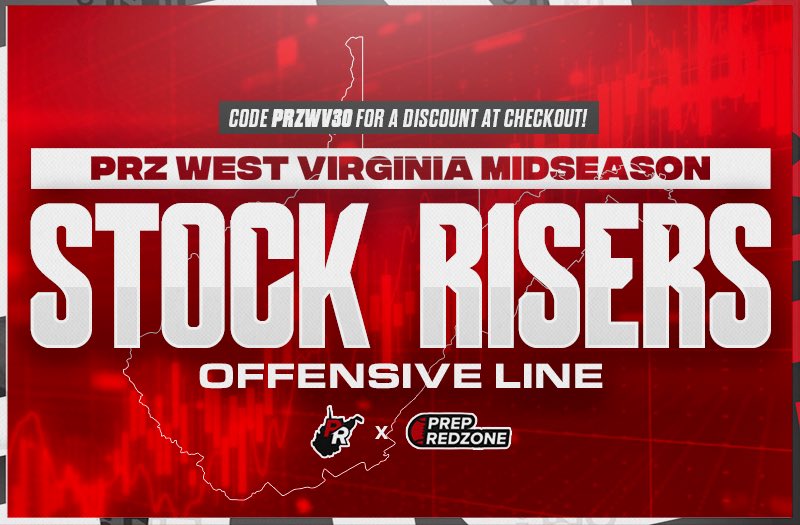 PrepRedzoneWV's tweet photo. 🚨MIDSEASON MOVERS: 13 STOCK-RISING SENIOR OL TO KNOW🚨

🔗: https://t.co/Zeri6t9hNG

📈 ‘27 Morgantown OL @konnormmott1 

📈 ‘27 Parkersburg OL @drey_grinter  

📈 ‘27 Chapmanville OL @Jaxon_Topping 

📈 ‘27 Martinsburg OL @NoahHockmanFB 

📈 ‘27 Fairmont Senior OL @cooperkeener62 

📈 ‘27 George Washington OL @BradynC34408 

📈 ‘27 Morgantown OL @BrysonW54 

📈 ‘27 University OL @JackGamb50 

📈 ‘27 Linsly OL @HaydenWard_16 

📈 ‘27 Ripley OL @Ian78King 

📈 ‘27 South Charleston OL @jslack55  

📈 ‘27 University OL @DylanApanowicz 

📈 ‘27 Jefferson OL @ew41662 

💰Discount Code PRZWV30!

#wvprepfb