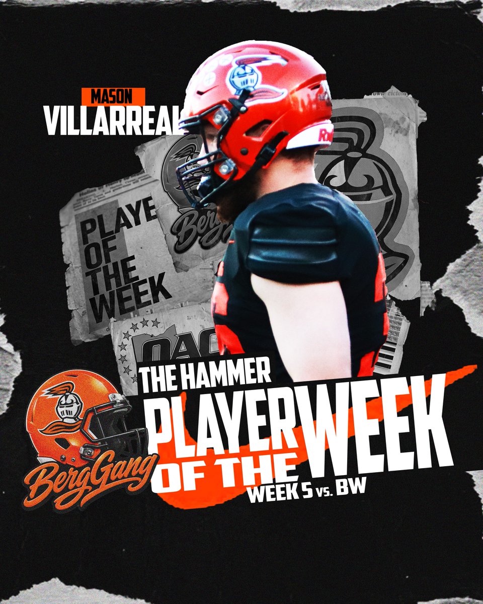 BergFootball's tweet photo. Players of the Week from last weekends game:

Special Ops - Tyreese Clerveau
Dog Soldier - Alex Arledge
Hammer - Mason Villarreal
Breakthrough - Elvis Jean-Jacques

#BergGang https://t.co/5HJeeaNXz1