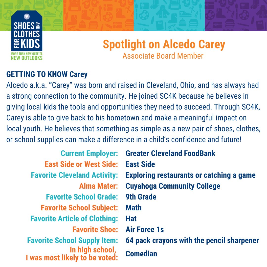 SC4K's tweet photo. We’re so lucky to have Associate Board member Alcedo “Carey” Carey right here in the CRC! After learning about our mission, Carey was inspired to get involved and quickly became part of the SC4K family. Read on to learn more about Carey! https://t.co/ohrYRy3aJX