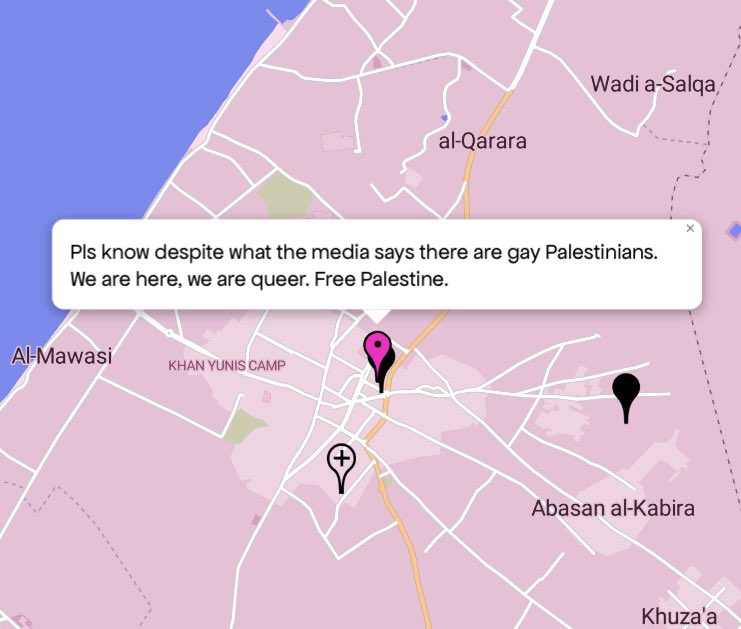 FeddyLesbear's tweet photo. so does this mean you stop supporting every country? because every country has homophobic people. either way, there are queer people in Palestine. https://t.co/gdSbwuQhqK