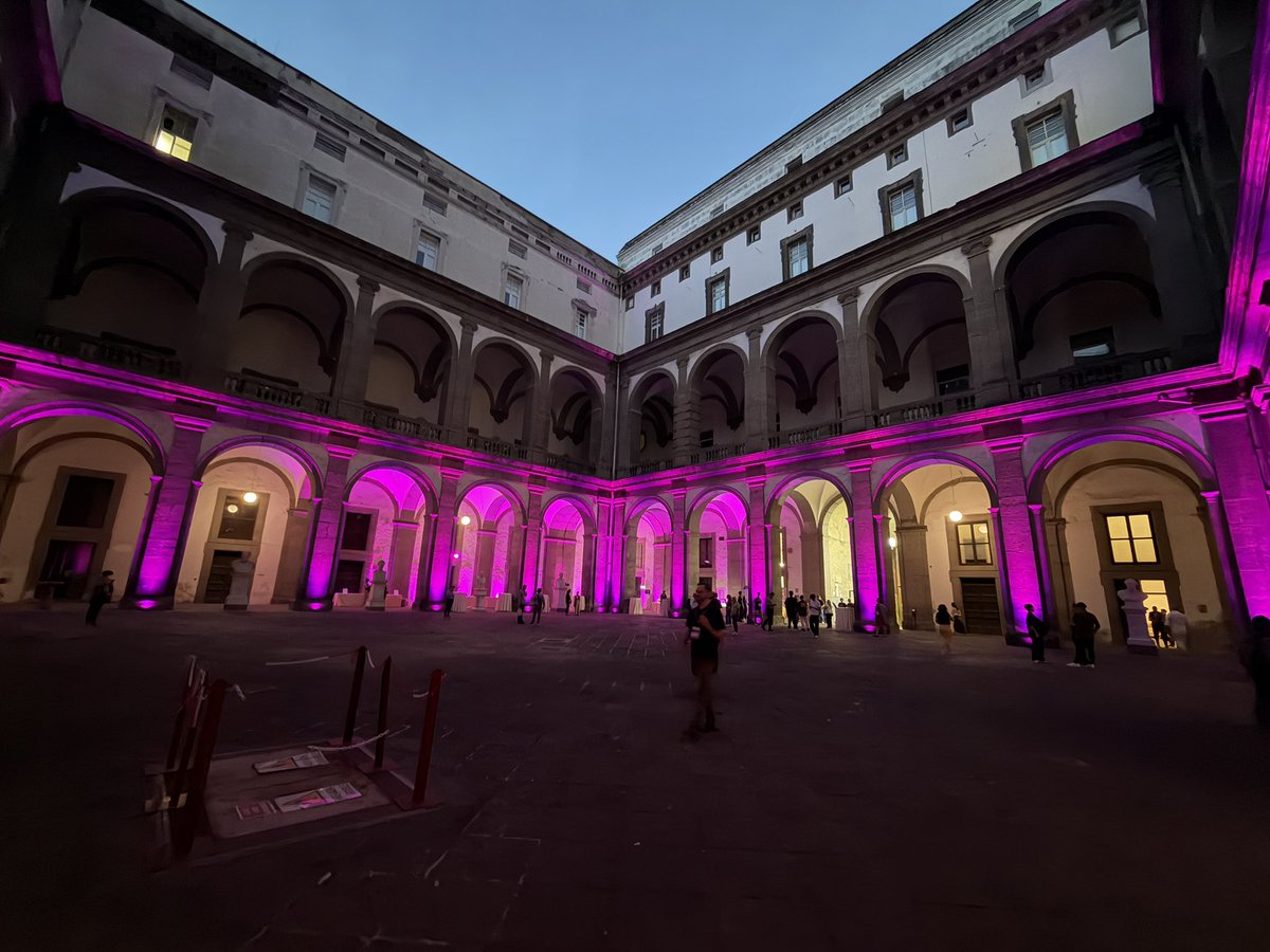 amu_Humano_Dev's tweet photo. ACM ICMI 2026
Naples Federico II大学にて、Reception partyでした。
大学とは思えない神聖な施設、イタリアの陽気な音楽の中、たくさんの学会参加者と英語で交流♩

10/7（Wed） 15:00〜 Maintrack ポスターセッション3 Panel 17です。

また、DOIも公開されました。
（https://t.co/FjXDVj6UbT） https://t.co/4UsdHvnHaf