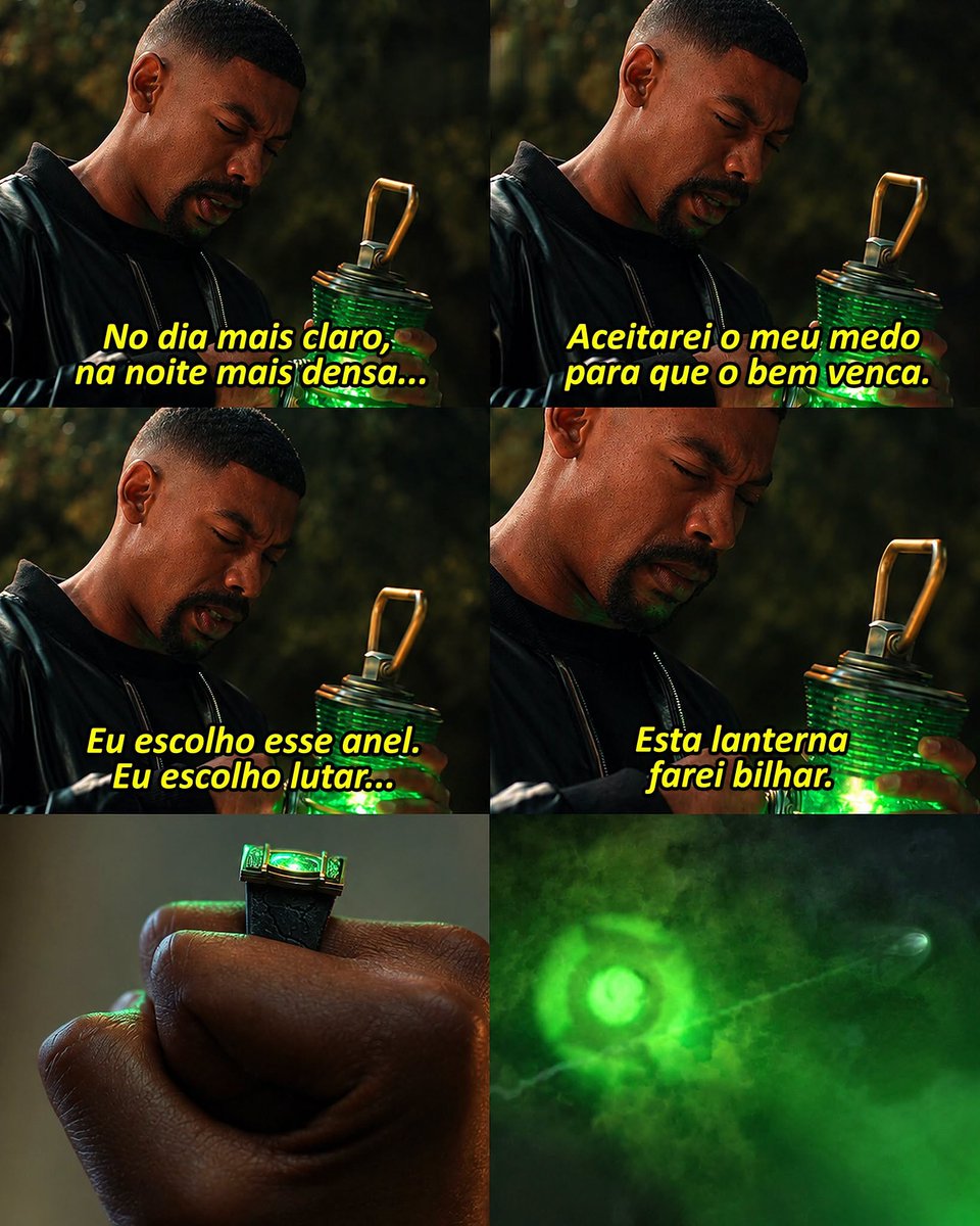 jlinzombie's tweet photo. No último episódio de "Lanterns", John Stewart cria seu próprio juramento e se torna o Lanterna Verde da Terra. Mas o discurso foi meio... 🥴 https://t.co/PkjMiOE9Dm