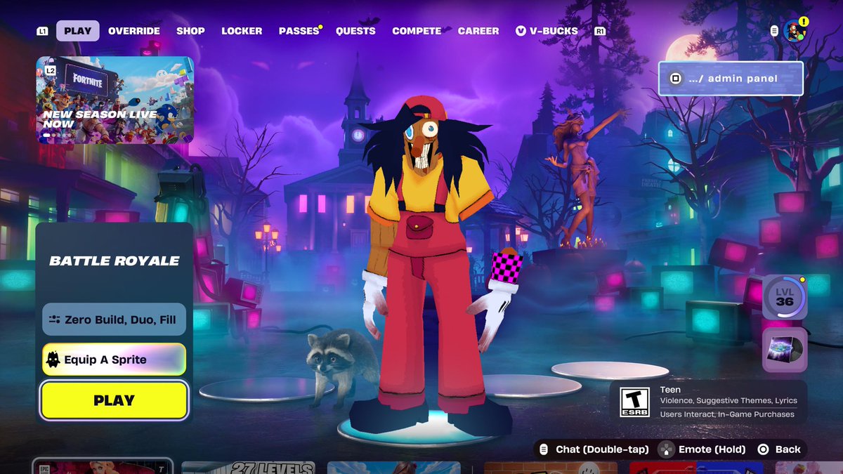 MrBagelDraws's tweet photo. [OC]

Omfg bro just let me play some Fortnite. https://t.co/yZe7zIuWKH