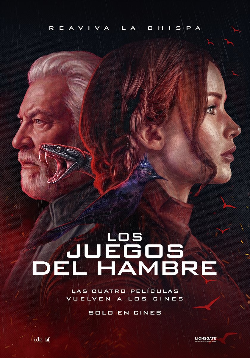 CinexVe's tweet photo. Levanten tres dedos: la saga completa de #LosJuegosDelHambre volvió a #Cinex. 🏹🌾

Desde el 12 de noviembre podrás vivir en la gran pantalla la historia que lo cambió todo antes del Estreno de #AmanecerenlaCosecha🔥 https://t.co/UZt55WDMWo