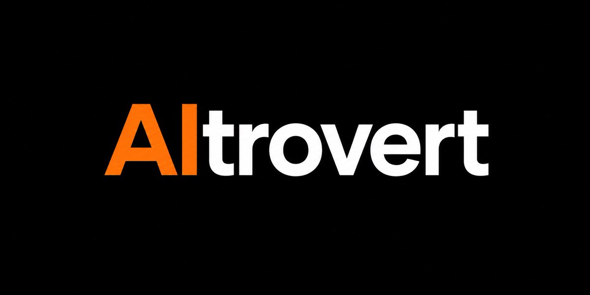 AItrovert's tweet photo. You can talk to AI for 3 hours.
You can't make a 3-minute phone call.

We have introverts.
We have extroverts.
I think we need a new category:

AItroverts. 🤖
People who are more comfortable talking to AI than to people.

Are you an AItrovert?

#AItrovert #Introvert #AI https://t.co/AZGzd5O9It