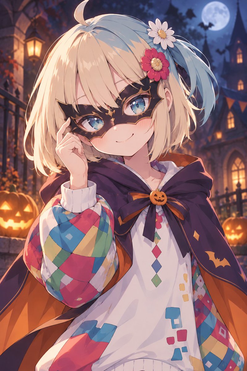 mugi_AI_Art's tweet photo. #AIハロウィン仮面舞踏会
おっはよん☀️
仮面をつけると瞳の美しさが強調されますよね
想像神ちゃんも意外と綺麗な瞳をしてます✨

今日もよろよろです〜(⩌⩊⩌) https://t.co/ywGARK9rNQ