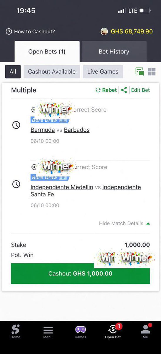 DAILYFIXEDhwbf's tweet photo. 📍 Our Next Confirmed 100% Fixed Match is Ready on Sale📍 📡 

Two Combo Maxbet Fixed Ticket 📡 Guaranteed Winner 1OO% with refund/recovery tickets attached 💥 🔥 ‼️

No Pay After, Strictly For Sale‼️ 💬 Just Message me for payment details at here 👉 https://t.co/aeaCWjgD7s