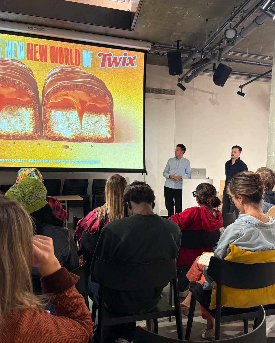 dandad's tweet photo. The brief is in. 👀 

Our London Shifters have got their hands on one of this year’s challenges, with @twix on board. Now it’s time for ideation, planning, mentoring and more. 

The brief’s unlocked and the hard work has begun. 

More #ShiftLondon: https://t.co/lcfBfO7Wd4 https://t.co/j83r8JNvMM