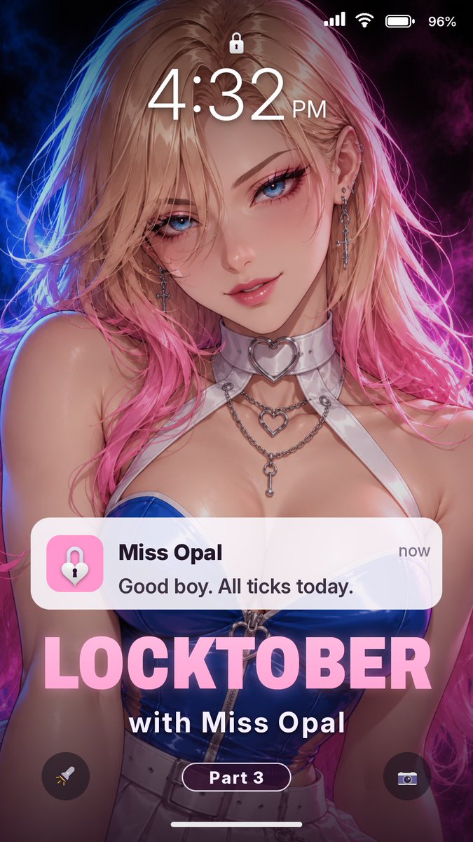 TheVenusSpiral's tweet photo. Locktober with Miss Opal · Part 3

Tomorrow the Locktober event opens for all of our patreon puppies. Link below💙 

Comment if you want to be locked under control of Miss Opal 🔒 

#femdom #locktober #hypno #2dFD #chastity #mistress #hypnosis #caption #femdomcaption https://t.co/yIegIXDPrG