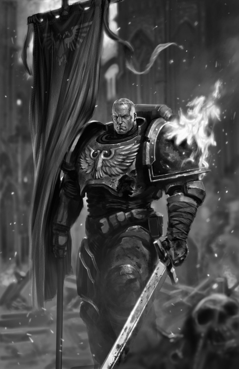 TattooBabay's tweet photo. RYLANOR 

Ancient of Rites of the Emperor's Children Legion from the first generation of Astartes, who had the extraordinary honor of fighting alongside the Emperor Himself. https://t.co/U5kctL5ayZ