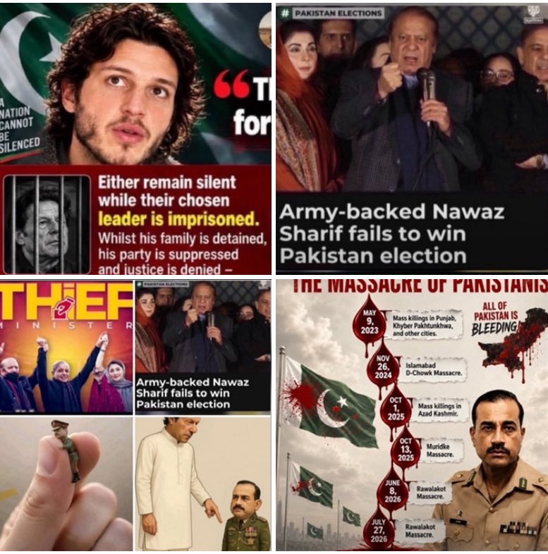 FaikeJstce's tweet photo. Did SG @antonioguterres CARE #abt #Righteous,
#Godly Justice 4
PM IK @Kasim_Khan_1999
@salmanAraja?
Y support #ElectnTHIEVES yet #CLAIM belief in #FAIR electns-democracy?
Look at the #faces of #Shariif losers on election night. #Says it all @pmln_org @ICT_Police @DGISIPakistan! https://t.co/oIpVsLZBKR