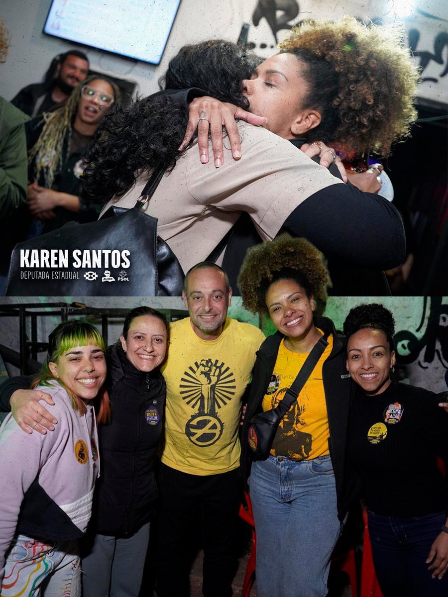 karenpsol's tweet photo. Agradeço cada pessoa que esteve junto e que segue na luta, nossa luta incansável por um mundo melhor. 

Seguimos, mais firmes que nunca! Mais convictos de que um novo futuro é possível ✊🏾💛 https://t.co/wSXh7Jxmeg