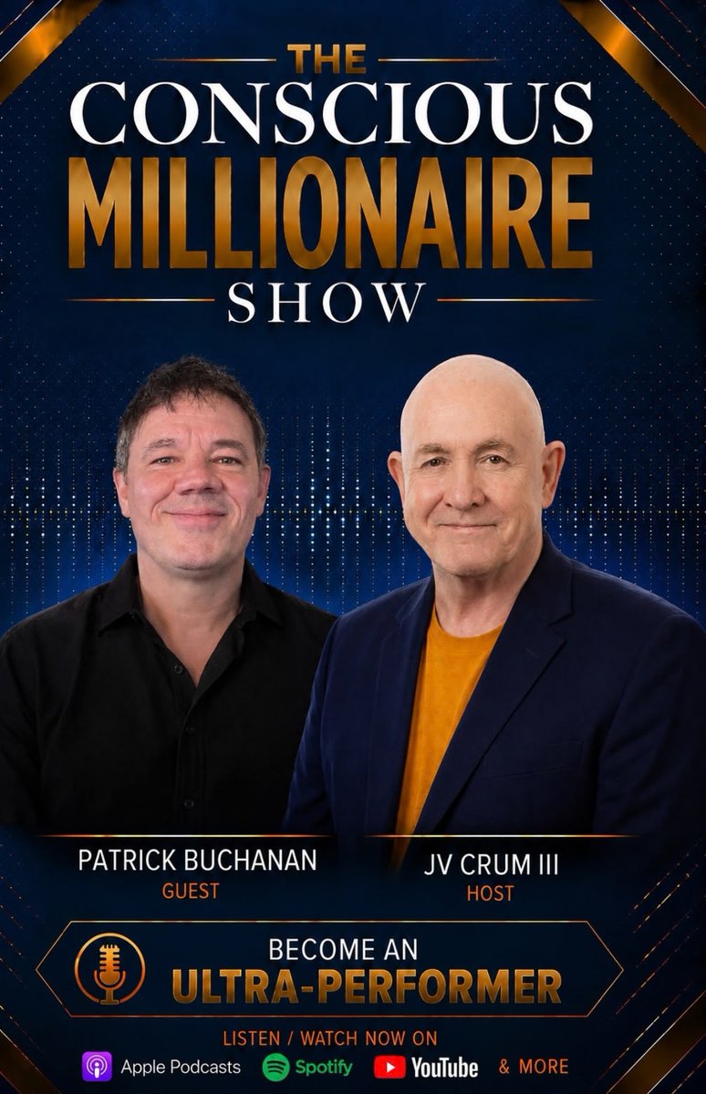 JVCrum's tweet photo. WHAT IS YOUR WINNING IDENTITY?

In this episode, JV Crum III and Patrick Buchanan explore "Create the Identity to Win"

🎧 Listen here: https://t.co/aB4ZLwBucw

#BusinessGrowth #Profitability #BusinessPerformance #BusinessStrategy #LeadershipPerformance #HighPerformance https://t.co/3ehUG4jMEj