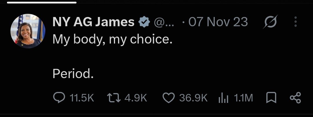 Truth_Seeker_14's tweet photo. @NewYorkStateAG You're suing RFK Jr for giving people the choice to take Vaccines?

My body my choice right? https://t.co/aL5Q4ZZPCT
