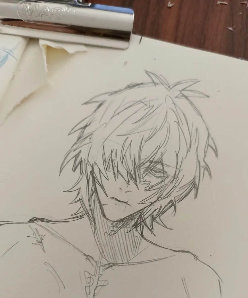 od_dandeli0n's tweet photo. towa doodle from a year ago https://t.co/B1CXvTBety