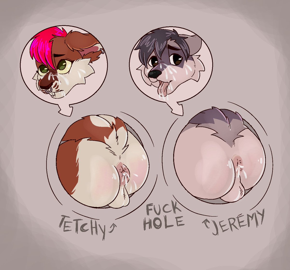 naughtycritter's tweet photo. #kinktober day 5: gloryhole
@Tetsiez and @Trashcooner as the victims~ https://t.co/gc0Yril2vW